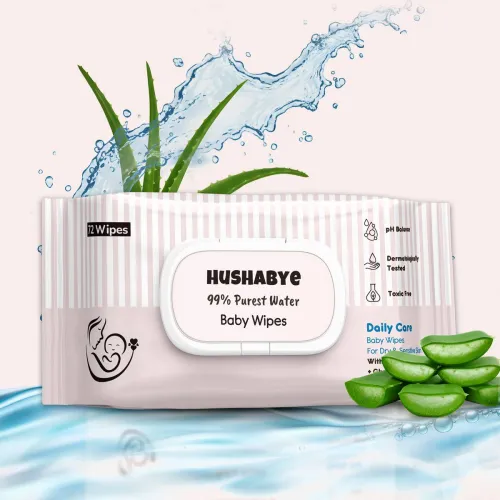 Image of Hushabye Soft Baby Wet Wipes (72 Wipes)