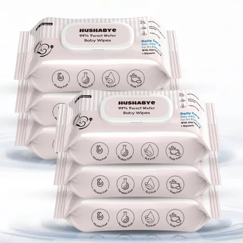 Image of Hushabye Soft Baby Wet Wipes (432 Wipes)