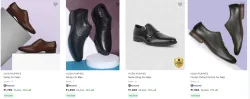 Hush Puppies Men’s Formal Shoes at minimum 70% Discount