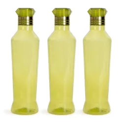 HW Kitchen Plastic Water Bottle 1 ltr Set of 3