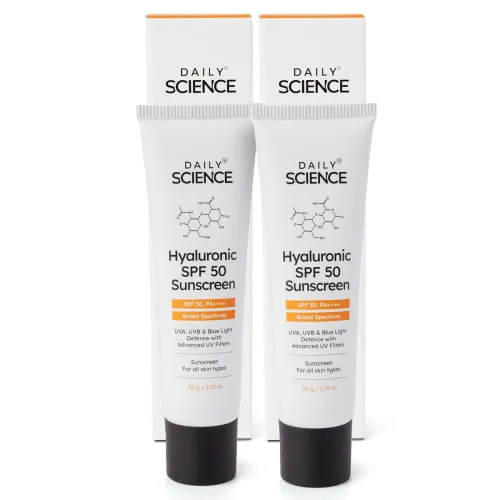 Image of Hyaluronic SPF 50 PA++++ Aftercare Sunscreen,100 g