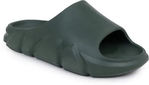 Image of Hygear Men Flip Flops (Olive , 6)