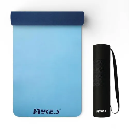 Image of Hykes Yoga Mat for Women & Men - TPE Eco Friendly 6mm thickness Non Slip Classic