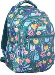 Hyper Adam for Girls College Backpack Coaching , Tuition Waterproof School Bag  (Green, 28 L)