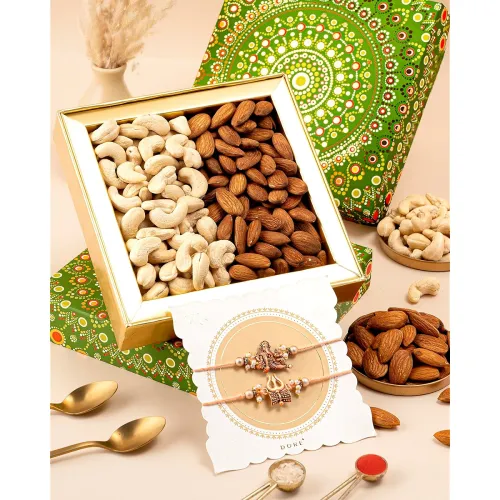 Image of Hyperfoods Rakhi Gift Hamper with Dry Fruits