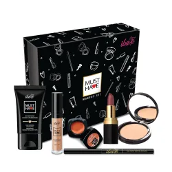 Iba Must Have Makeup Set (Fair) | Gifts for Women | Waterproof Foundation, Concealer, Matte Compact, Lip & Cheek Tint, M
