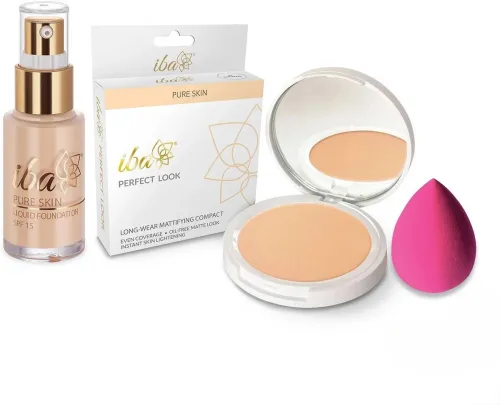 Image of Iba Pure Skin Compact + Foundation Combo Set of 3