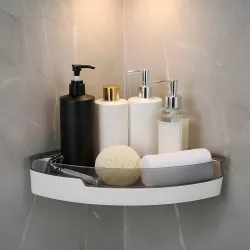 IBELL Bathroom Corner Shelf Without Drilling