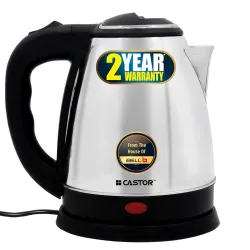 iBELL Castor CTEK15M Premium 1.5 Litre Stainless Steel Electric Kettle