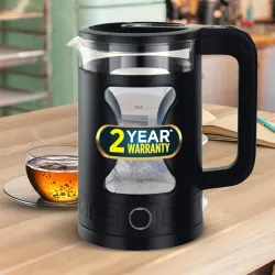 iBELL Gekb17M Black Glass Electric Kettle