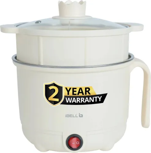 Image of iBELL MPK150PM Multi-Purpose Electric Kettle 1.5L (600W, White)