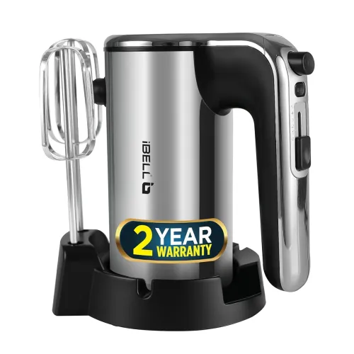 Image of IBELL Plastic WHISK400 Electric Hand Mixer, 400W, Blender, Detachable Beaters 