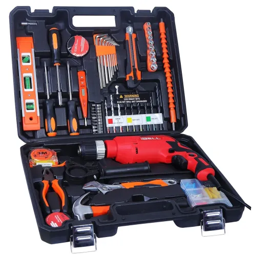 Image of iBELL Professional Tool Kit with Impact Drill (115 Tools, 650W)
