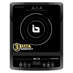 IBELL SLIM50 Induction Cooktop, 2000W, 3-YEAR WARRANTY, Digital Touch Control, LED Display,Auto Shut-Off & Overheat Protection [Black]