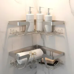 IBELL Stainless Steel Corner Stand for kitchen