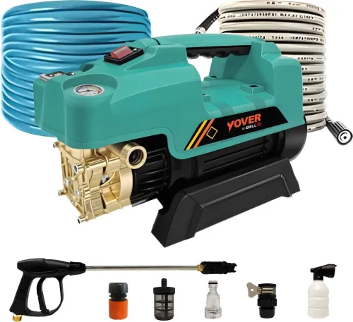Image of iBELL Yover YO2100 High Pressure Washer, 2100W Induction Motor, 150 Bar, 8m Hose