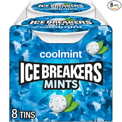 Image of IceBreakers Mints Coolmints Mints, Natural and Artificial Flavour, 8 X 42 g