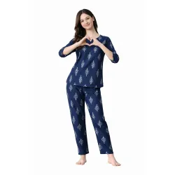 Ichaa Cotton Women Night Suit Set