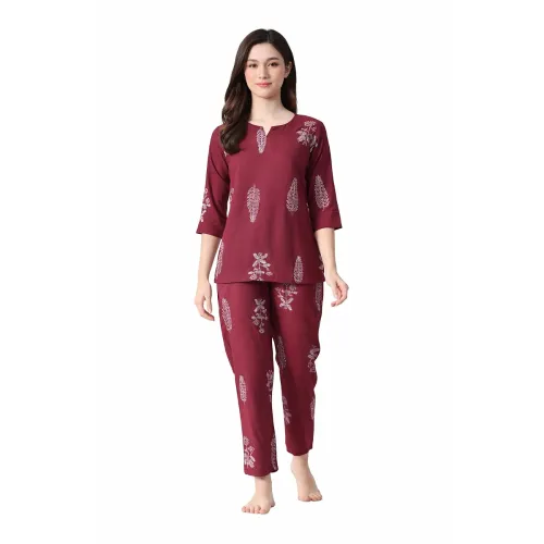 Image of Ichaa womens NIGHT SUIT SET