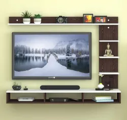 icrush Engineered Wood Wall Mount TV Unit 