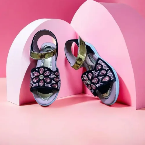 Image of Ideal COLLECTION Velcro Flats For Girls 