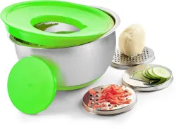 Ideale Salad Colander (Green Pack of 9)
