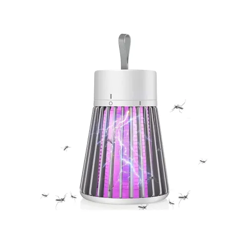 Image of IDELLA Eco Friendly LED Mashroom Mosquito Killer Lamp USB Powered Indoor Bug