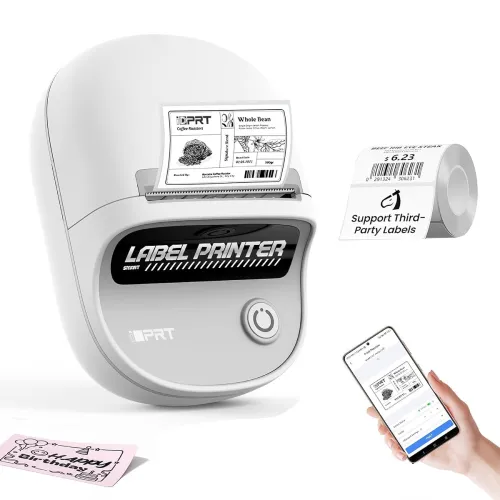 Image of iDPRT 2-Inch Portable Bluetooth Thermal Label Printer