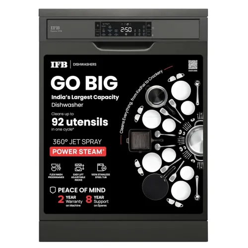 Image of IFB 16 Place Settings Freestanding Dishwasher Neptune VX16