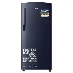 IFB Smart Choice 187L 2 Star Direct-Cool Single Door Refrigerator (IFBDC-2132NCSE, Blue) Extraordinary Storage with Humi