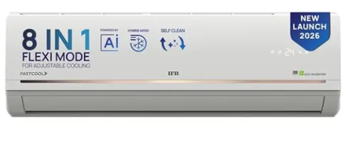 Image of IFB 2 Ton 3 Star AI Powered Inverter Split AC With 8-in-1 Flexi Mode Heavy Duty Compressor