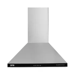 IFB 60cm Pyramid Kitchen Chimney (960 m³/hr, Baffle Filter, Silver)