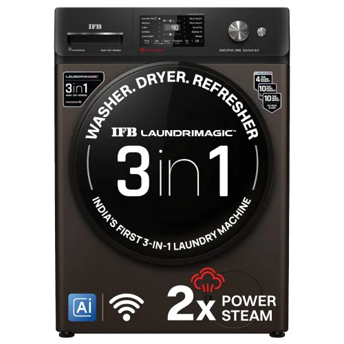 Image of IFB 9/6/3 kg Fully Automatic Washer Dryer Refresher with Steam Refresh