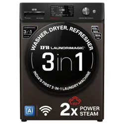 IFB 9/6/3 kg Fully Automatic Washer Dryer Refresher with Steam Refresh