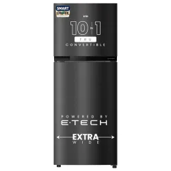 IFB Smart Choice 243L 2 Star Tru Convertible 10-in-1 Frost Free Double Door Refrigerator (IFBFF-2902NKSET, Metal Black, 