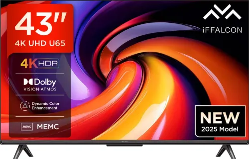 Image of iFFALCON 43inch U65 4K Ultra HD Smart Google TV (43U65)