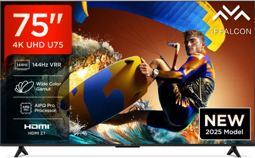 Image of iFFALCON U75 189 cm (75 inch) Ultra HD (4K) LED Smart Google TV 