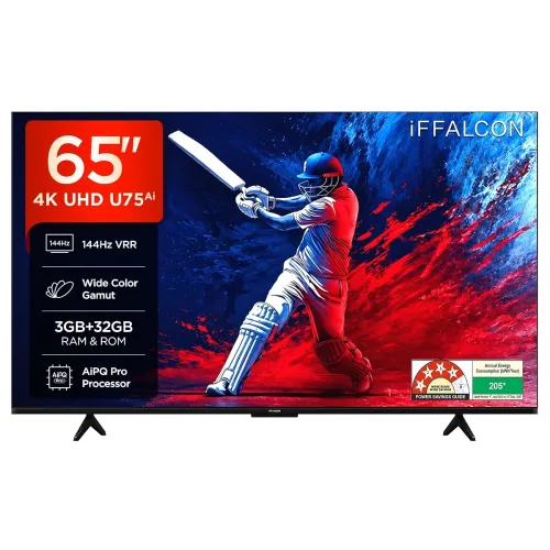 Image of iFFALCON 4K UHD Smart LED Google TV 65 Inches
