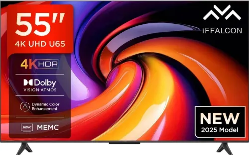 Image of iFFALCON by TCL U65 55inch Ultra HD 4K LED Smart Google TV (55U65)