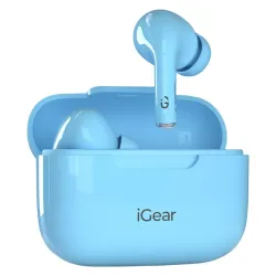 iGear Superbuds TWS Earbuds with 20H Playtime (Blue)