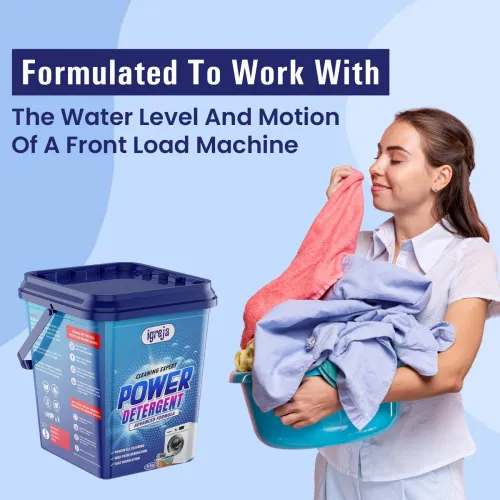 Image of IGREJA Bright Like New Matic Front/Top Load Cleaning Expert Blue Detergent Powder 5 kg Detergent Powder (Fresh) (5 kg)
