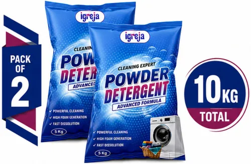Image of IGREJA Cleaning Expert Washing Powder 10 kg for All Wash Types Detergent Powder
