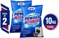 IGREJA Cleaning Expert Washing Powder 10 kg for All Wash Types Detergent Powder
