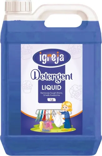 Image of IGREJA Washing machine liquid detergent top load (5000 ml)