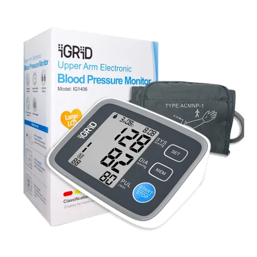 Image of iGRiD Digital Blood Pressure Monitor with Cuff