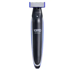 iGRiD UNO Blade Cordless Beard Trimmer for Men with Interchangeable Combs