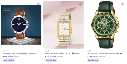 Image of Ihmt Men's Wrist Watches upto 89% Discount