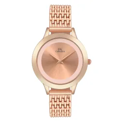 IIK COLLECTION Watches for Women Round Studded Dial |Analogue Quartz Movemnet Ladies Watch|Long Battery Life|Stainless S