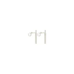 IKEA Betydlig Adjustable Curtain Rod Brackets, Set of 4 (Black)