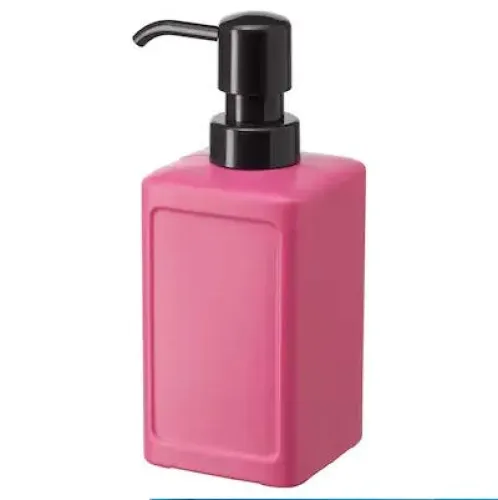 Image of Ikea Ekoln Pink Soap Dispenser